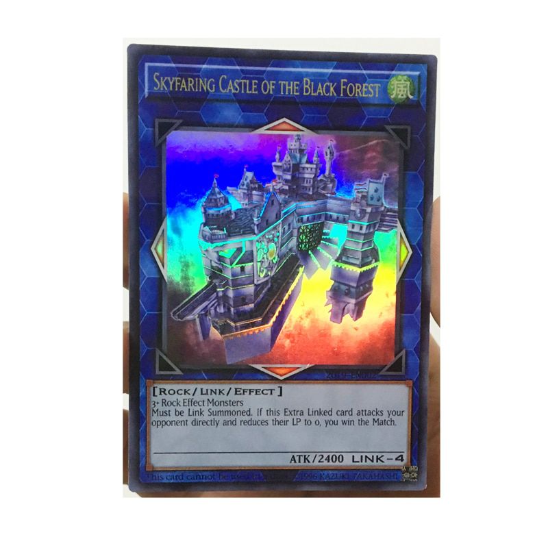 Yu Gi Oh Skyfaring Castle of The Black Forest 2019 Prize English DIY Toys Hobbies Collectibles Game Collection Anime Cards
