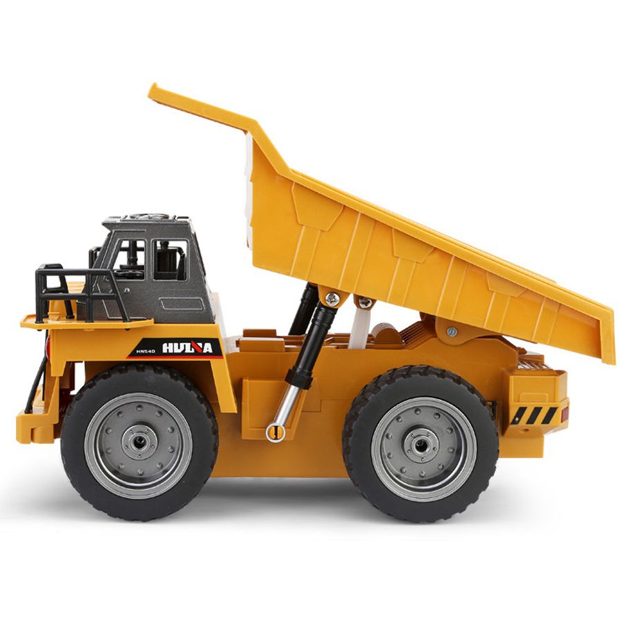 6-Channel RC Construction Vehicle Dump Truck Dumper Model Kids Toy Collection