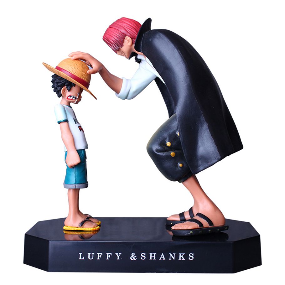 Redhead Shanks Toy Vivid Gesture Wear-resistance Funny One Piece Four Emperors Figure for Collection