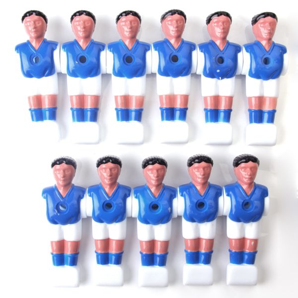 11pc Foosball Man Football Table Guys Man Soccer Player Replacement Parts Indoor