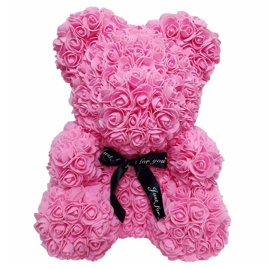 Everlasting Hug Rose Bear Doll Female Pe Eternal Flower Birthday Present