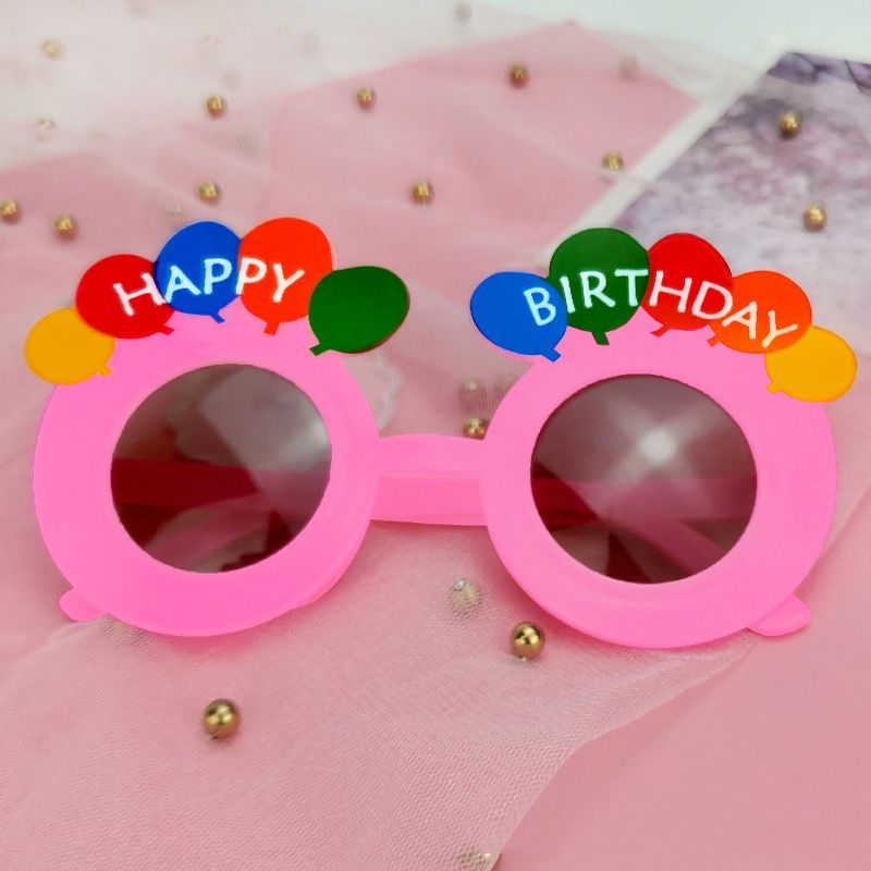 Children Birthday Glasses Boys Girls Photo Props Party Decoration Accessories