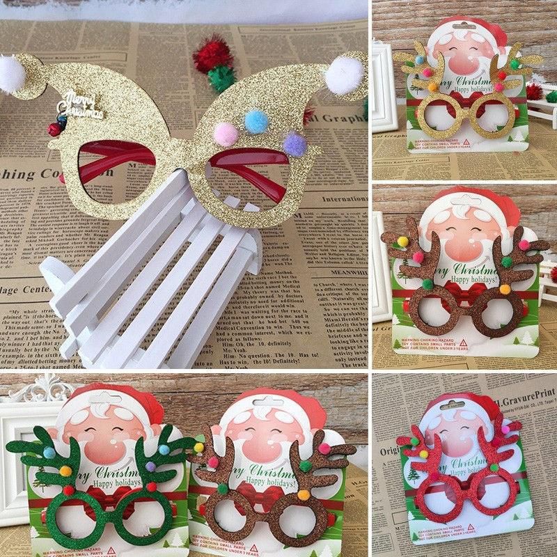 Christmas Spectacle Frame Glasses Children Dance Show Props Party Supplies Gifts