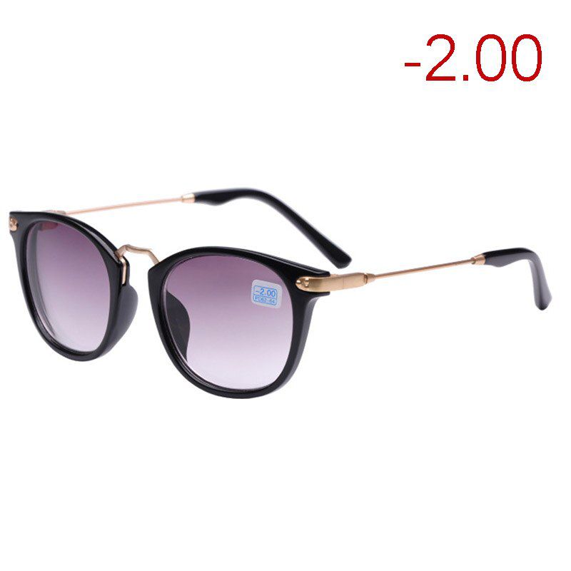 200Long Keeper -1.0 -1.5 -2.0 -2.5 -3.0 -3.5 -4.0 Degree Sunglasses Women Men Shortsighted Prescription Myopia Sun Glasses With Box