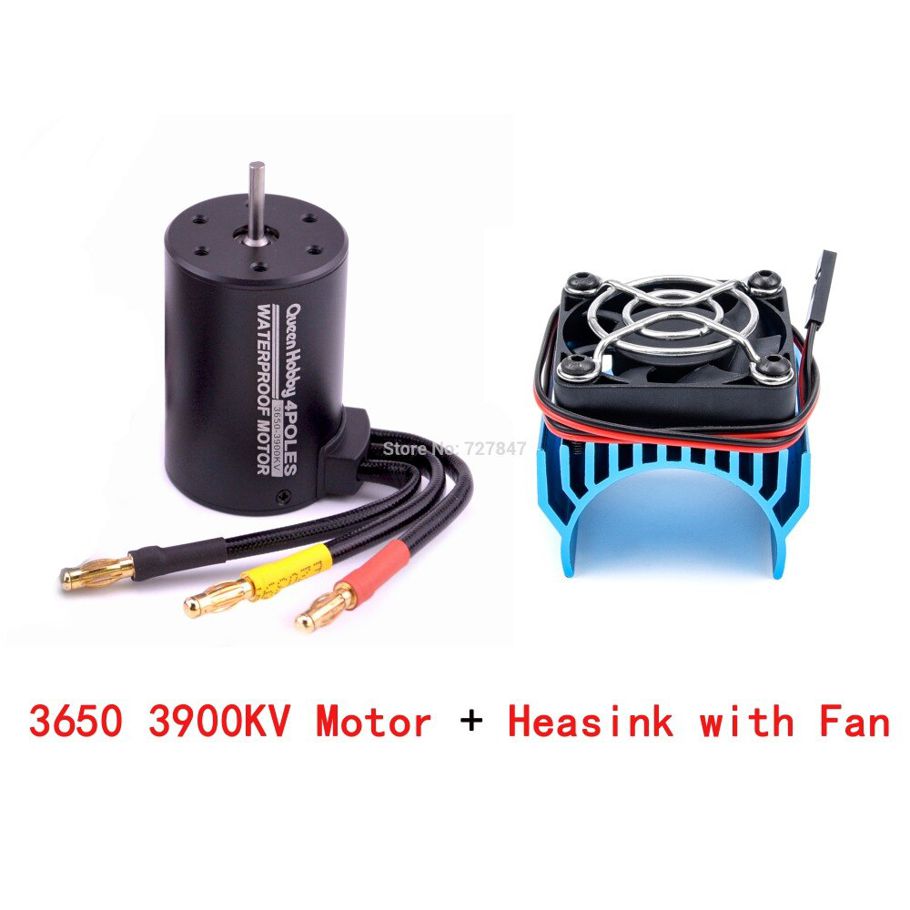 NEW 3650 3100KV/3900KV/4300KV/5200KV & 3660 3300KV/3800KV & 3670 2150KV/2650KV Waterproof Brushless Motor for 1/ 8 1/10 RC Car