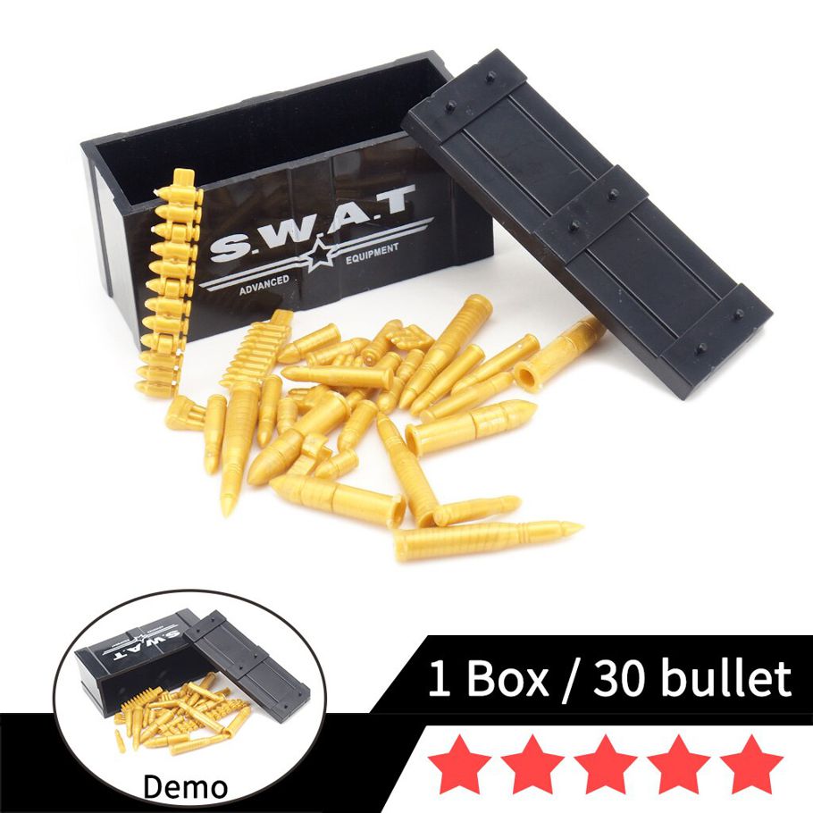 Military Special Ammunition Boxes Sets Building Block Moc WW2 Figures Soldier Weapons Black Box Model Child Toys Christmas Gifts
