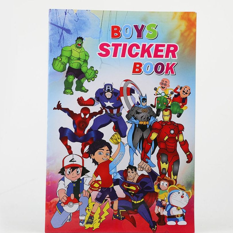 Fumy & Charactable Sticker Books for Boys