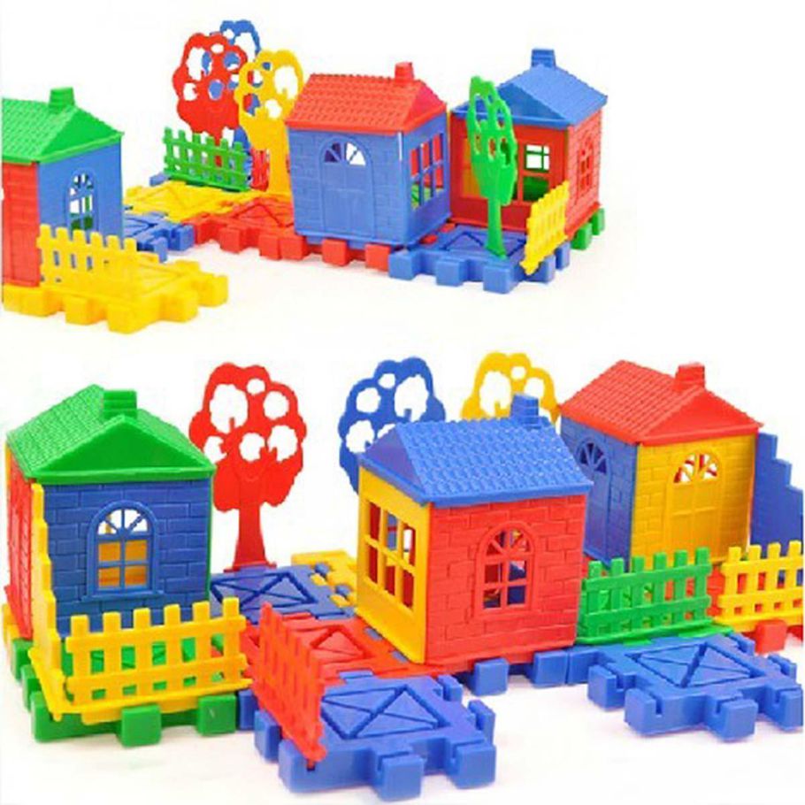 House building toy Block