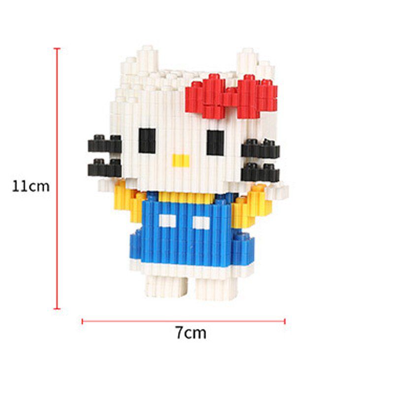 Mario Mini Blocks Model Size Anime DIY Micro Building Block Toys Auction Block Figures Toy Kids Gifts