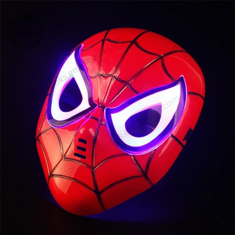 The spider man Mask With Light eye