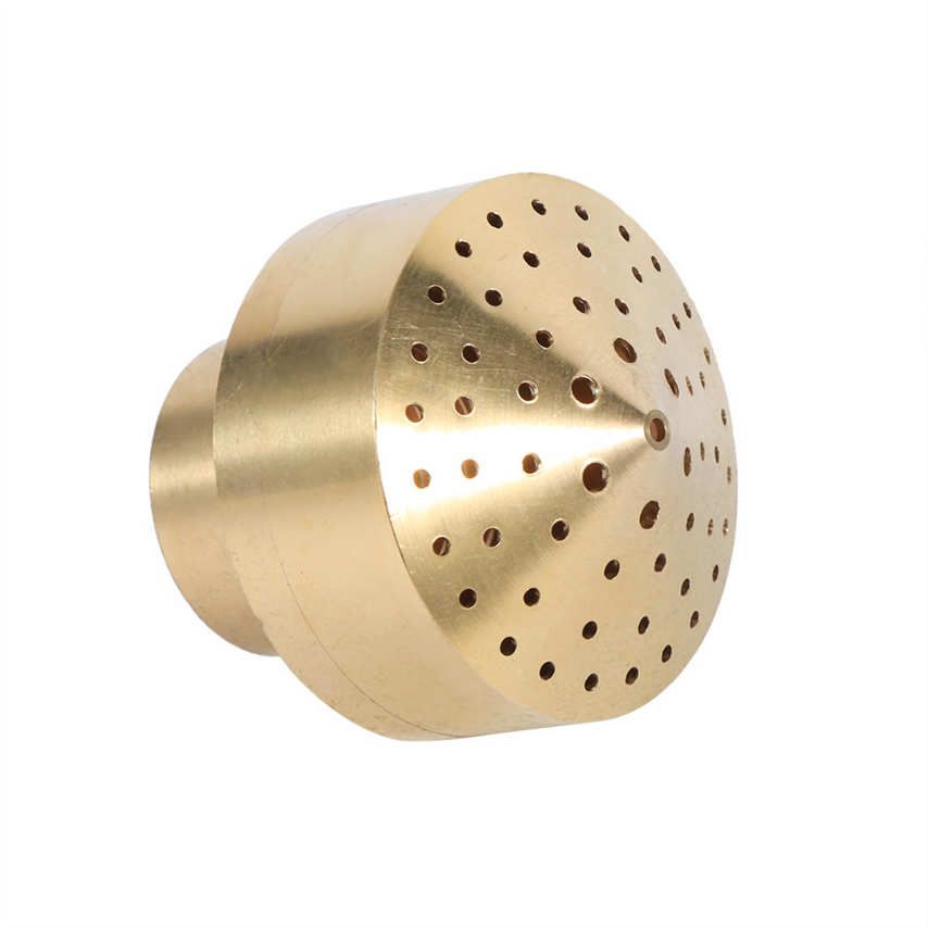 Brass column water fountain nozzle garden pond sprinkler spray head for PVC hoses and submersible -1/4\'\'1/2\'\'3/4\'\'1\'\'3/2\'\'2