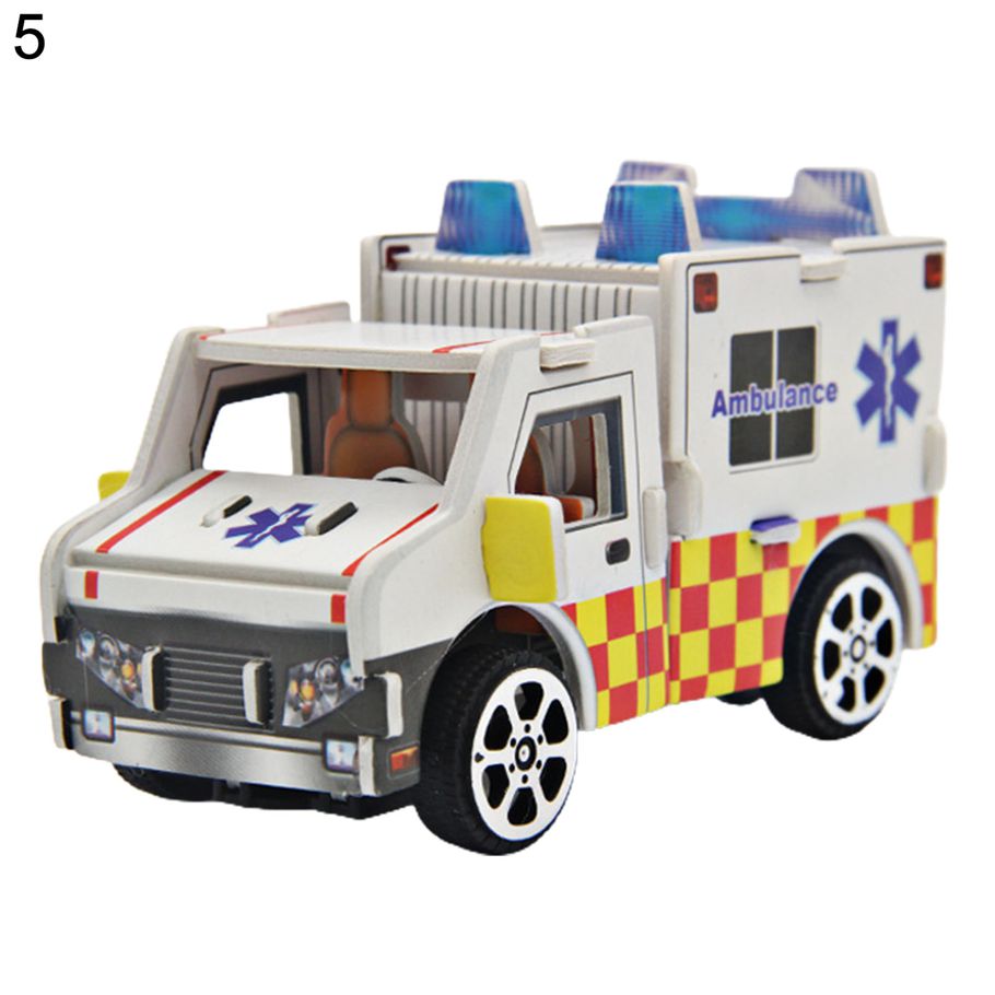 Puzzle Toy Problem-solving Ability Ambulance Jigsaw Puzzle Toy