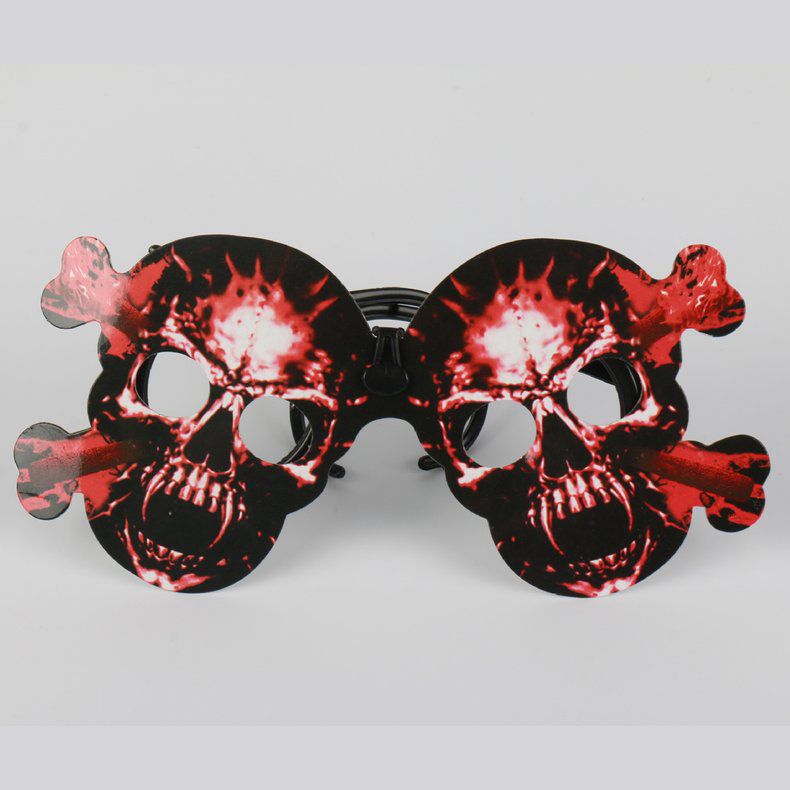 Halloween skull glasses(null)