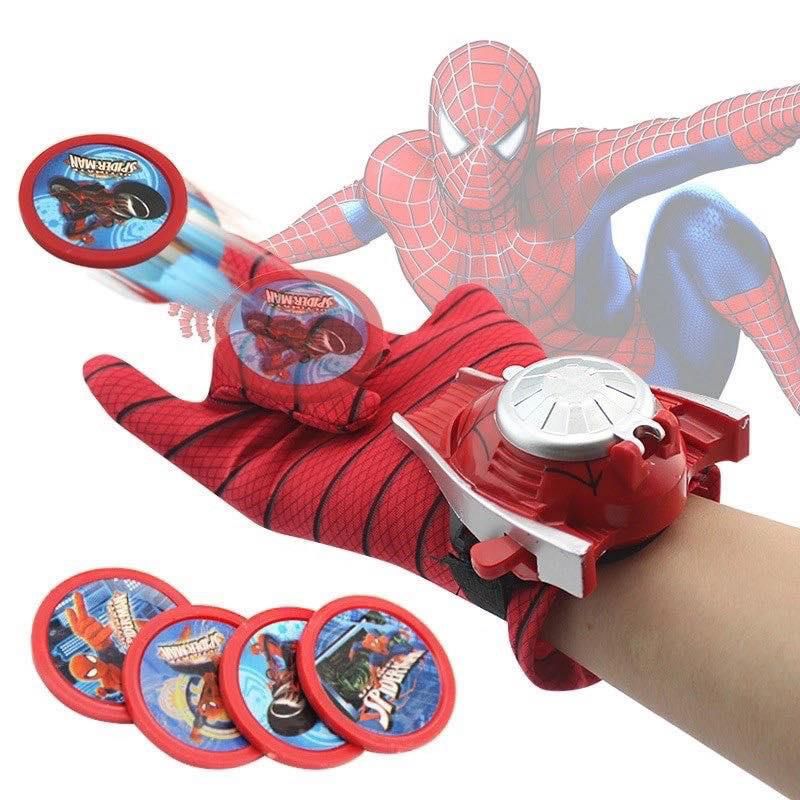 Spider Man Toy for Kids (Web-shooter Bullet Set with Spiderman Gloves) Birthday Gift for Kids (বাচ্চাদের খেলনা/জন্মদিনের উপহার)