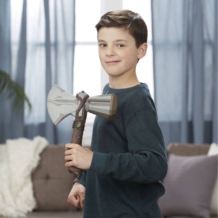 Role Play Thor Hammer, Thor Storm Breaker Electronic - ( Battery not Included )