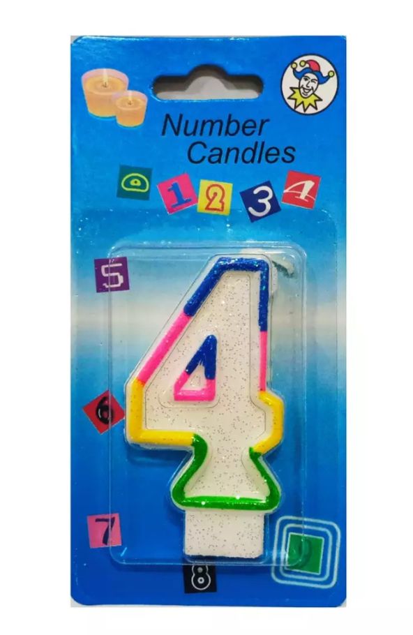 Number candle/birthday number candle