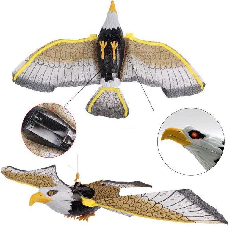 Elektronische Adler Sling Schwebt Falke Vögel Spielzeug mit Blinkenden Elektrische Haustier kinder Weihnachtsgeschenke