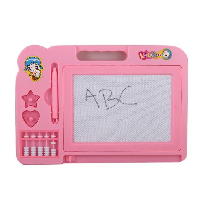 Kids Magic Slate and Drawing Magnetic Letters & Words Board Multicolor