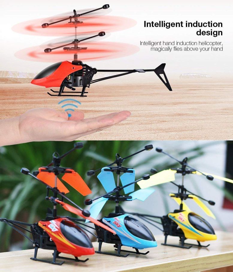 Magic Hand Sensor rechargeable Helicopter for Kids