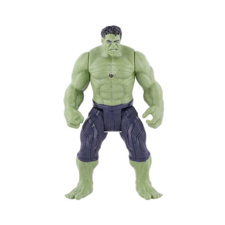 Plastic Hulk Man  Figure - Green and Black