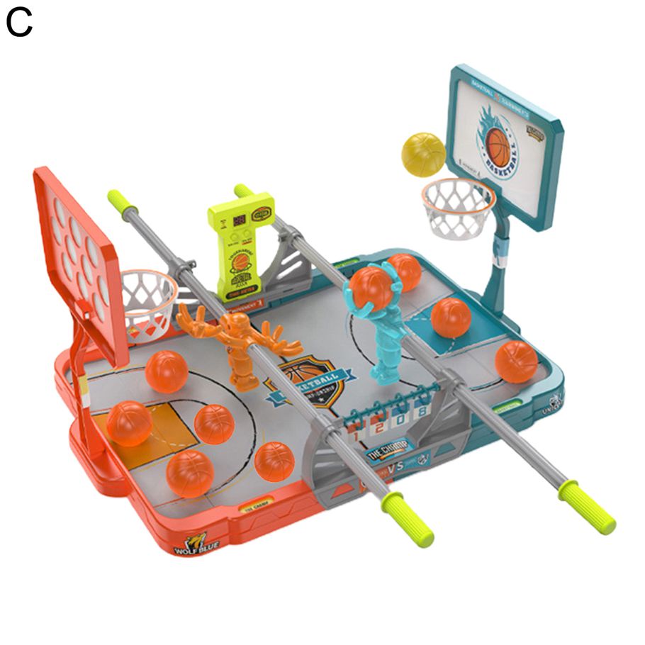 Basketball Desktop Toy Parent-child Interaction Creative Plastic Table Game Fingertip Basketball for Living Room