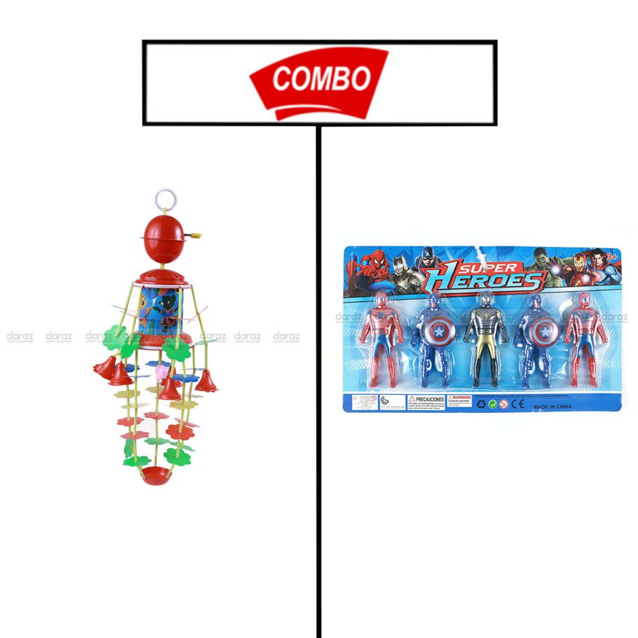 TOYS FOR YOUR BABY WITH AVENGERS TOYS SET COMBO PACK