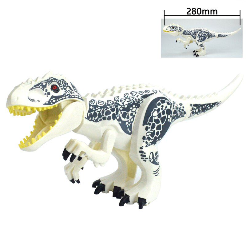 Dinosuar World Dinosaurs Figures Building Blocks Tyrannosaurus Rex I-Rex Pterosaur Tyrannosaurus Assemble Bricks Toy