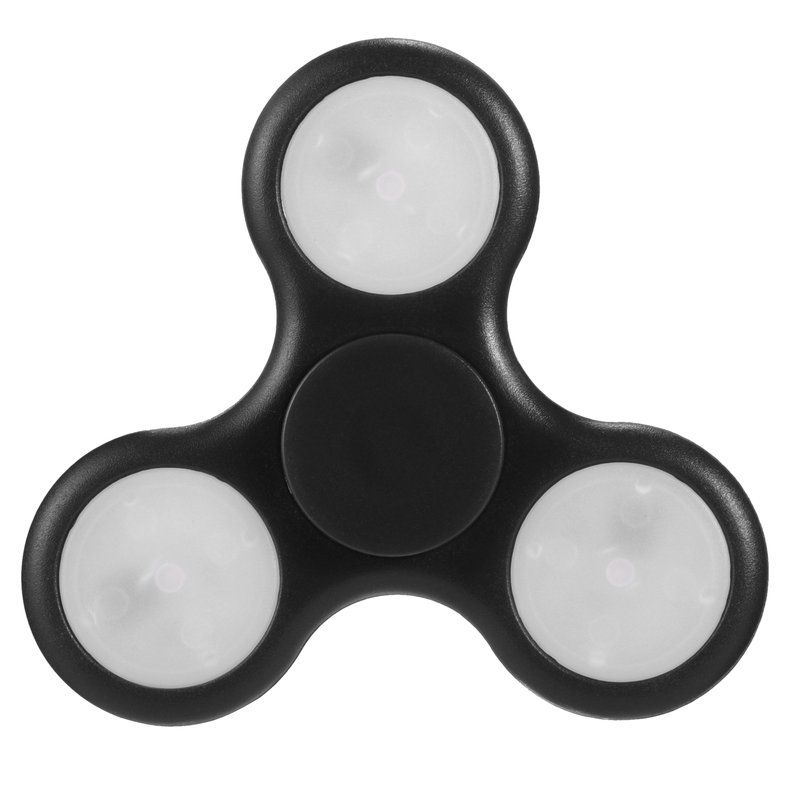 Detachable With Switch LED Light Finger Spinner Hand Spinner For Autism ADHD
