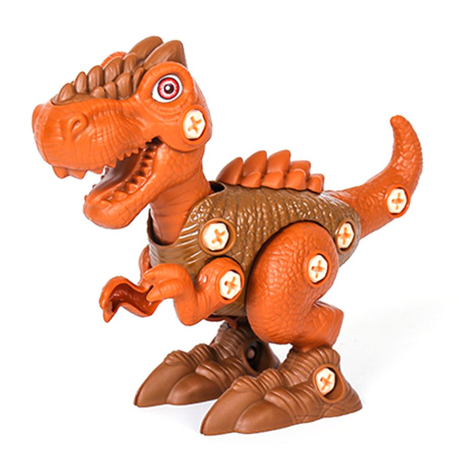 Children Dinosaur Nut Assembly Disassembly with Electric Drill Educational Toy