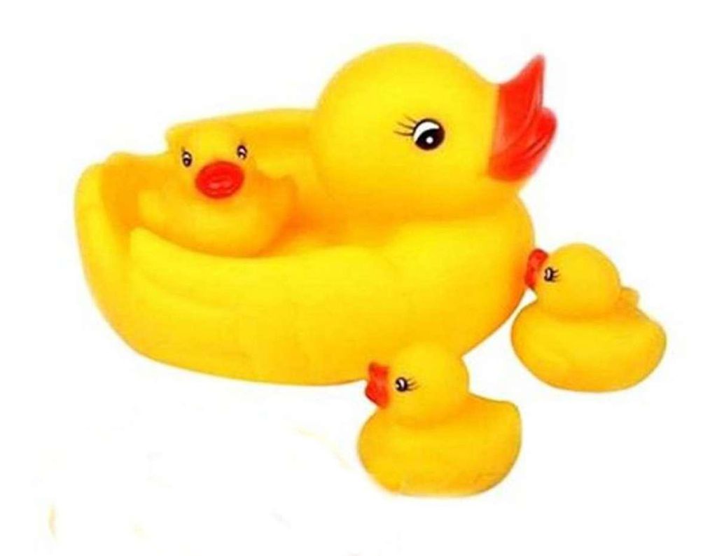 Duck Bath Toy for Baby - Yellow