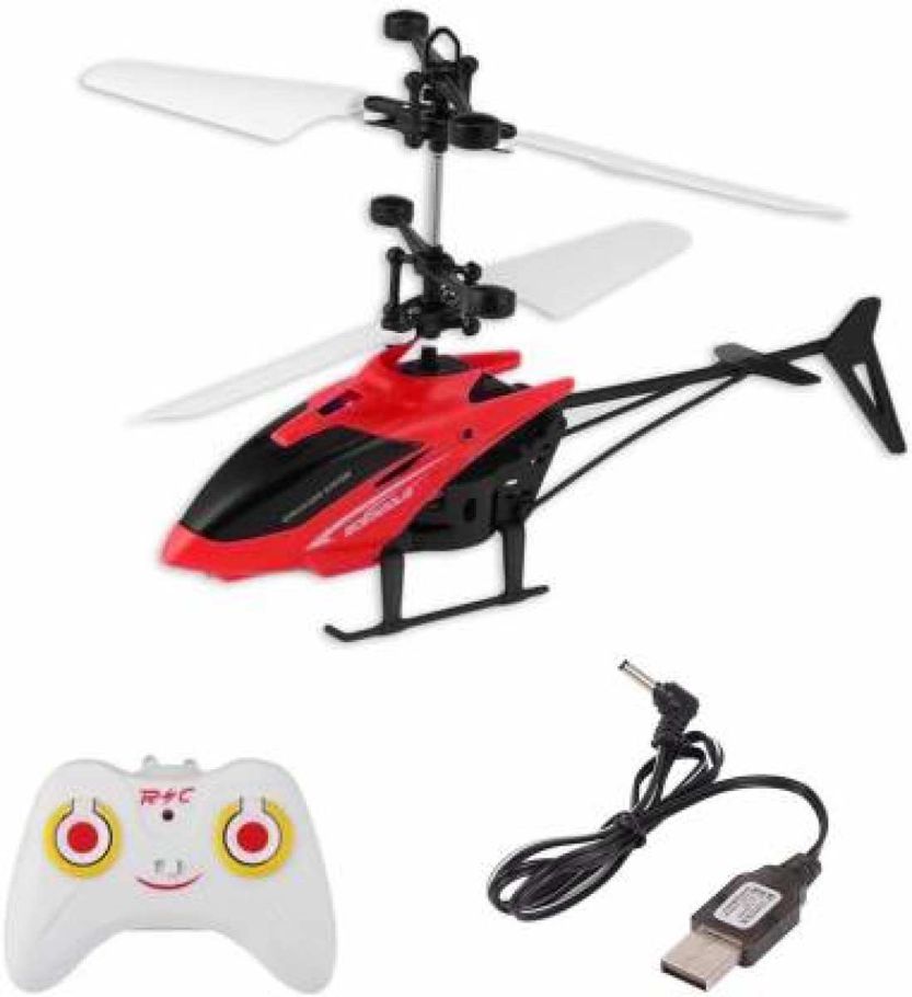 Exceed Dual mode Control And Infrared Hand Sensor And Remote control Helicopter –Red color