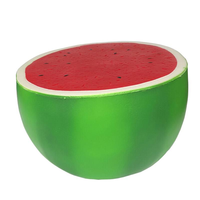 1Pc Giant jumbo soft watermelon squeeze toys slow rising stress reliever toy