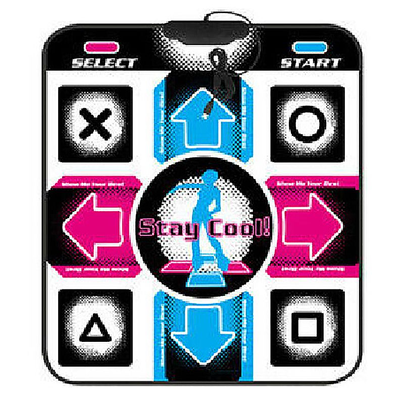 Yfashion USB aming Dance Mat Silicone Non-Slip Dancing Pad Work with PC