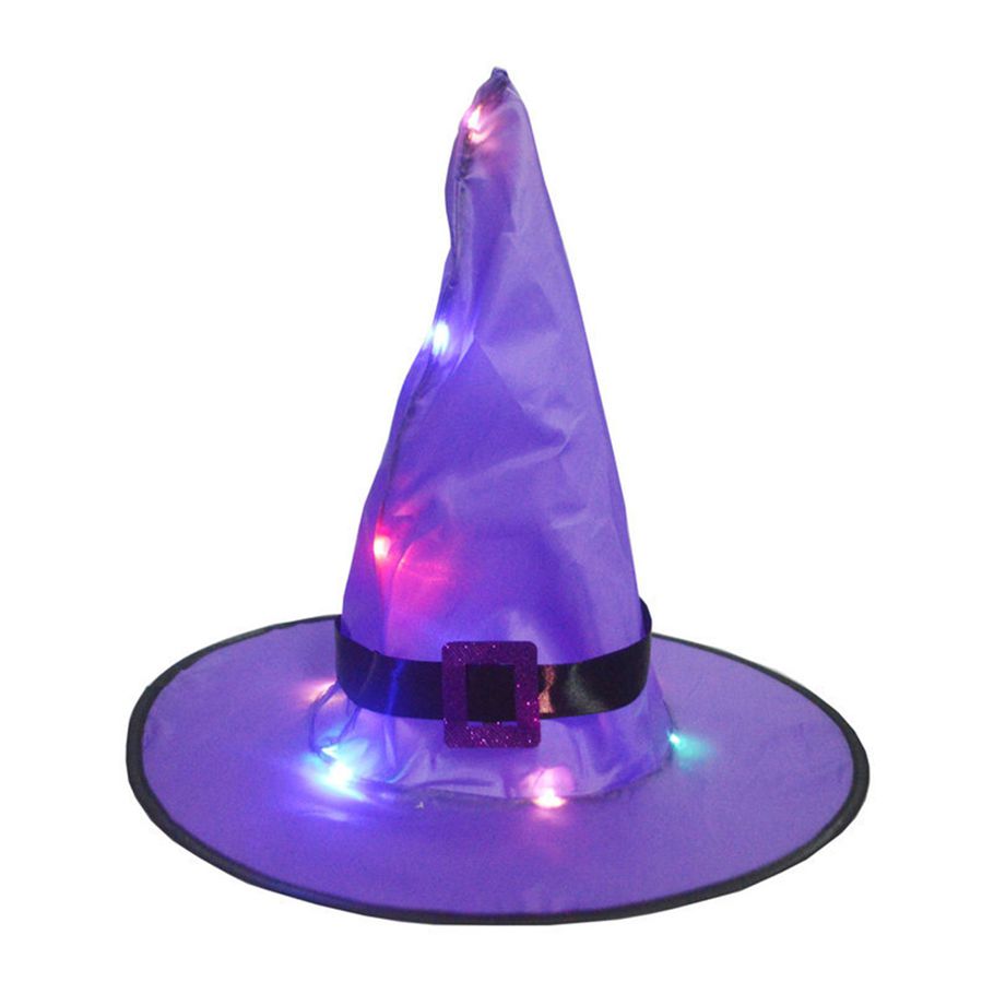 Halloween lowing Witch Hat Party Props Indoor Outdoor Party Festive Decorations color
