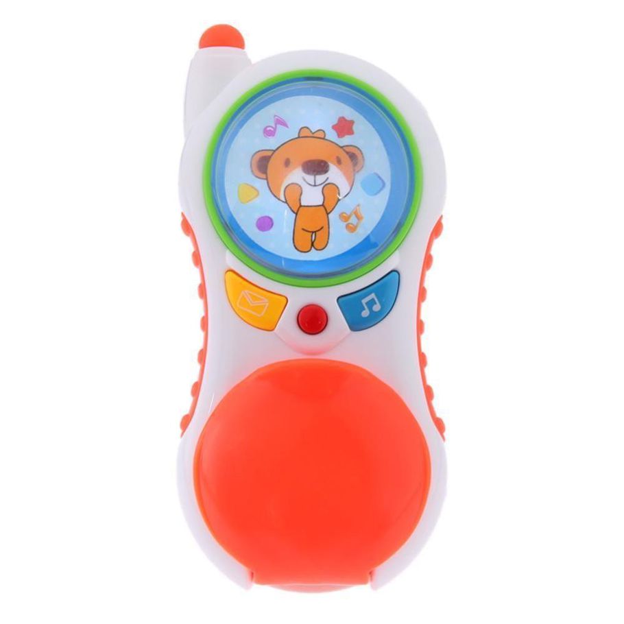 Kids Baby Electronic Musical Toy Phone w/ Light Educational Learning Toys - intl