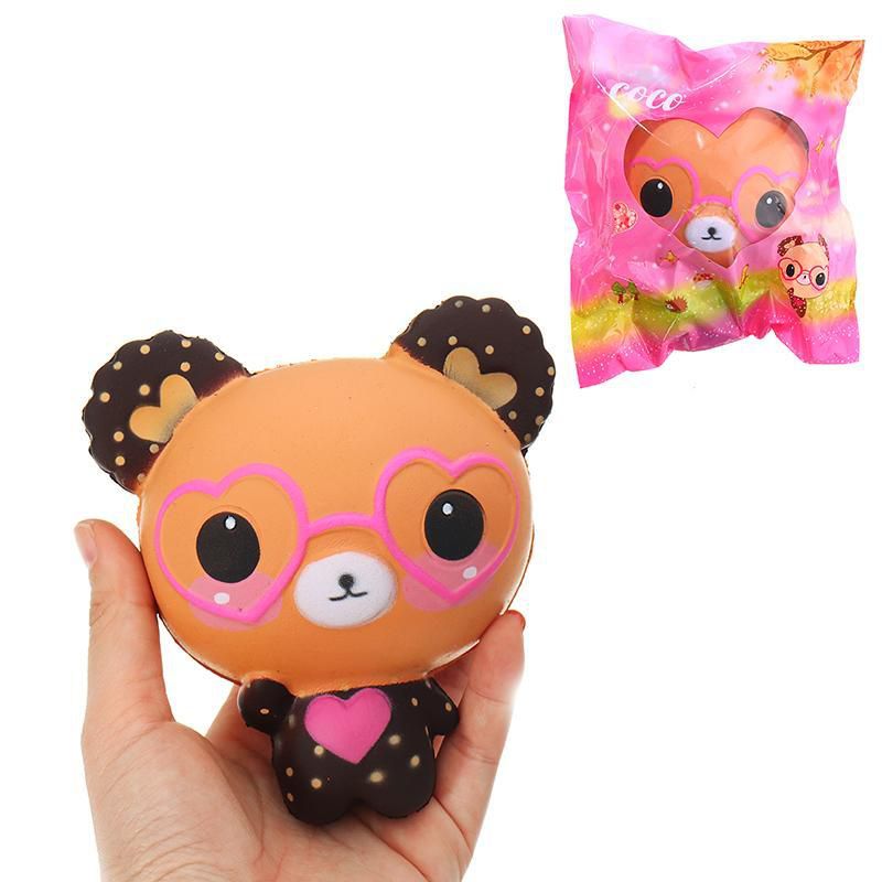 Best Offer: Bear Squishy 15cm Slow Rising With Packaging Collection Gift Soft Toy