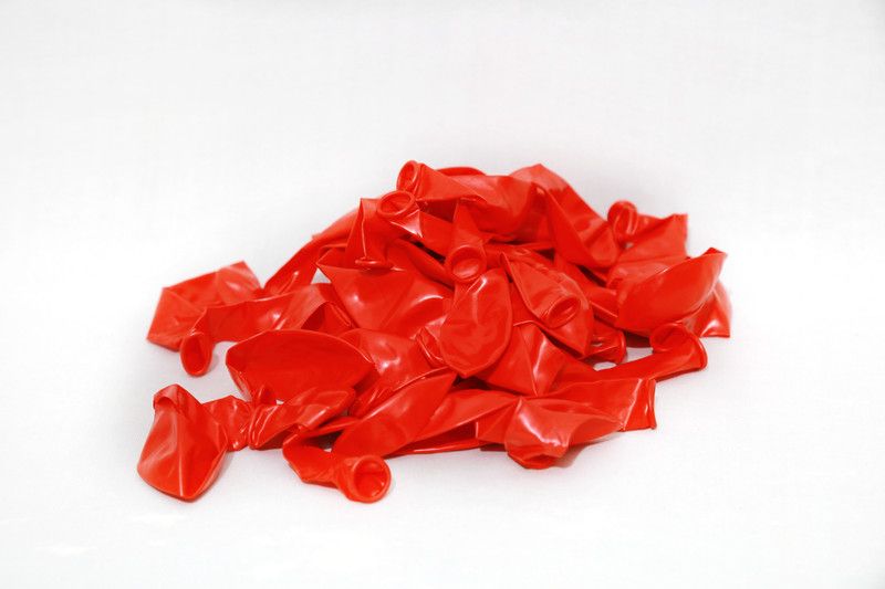 shopely Solid red HD balloons pack of 50 balloons Balloon  (Red, Pack of 50)
