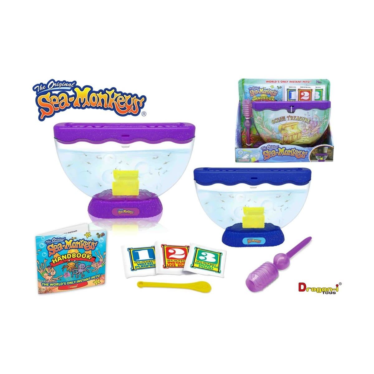 The Original Sea-Monkeys Ocean Treasure Set - Assorted