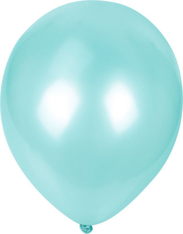 Nxt Gen Solid SKY BLUE METALLIC 50 Balloon  (Blue, Pack of 1)