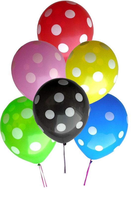 GrandShop Printed 50027 Balloon  (Multicolor, Pack of 25)