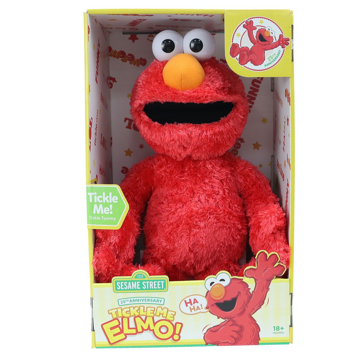 Sesame Street 25th Anniversary Tickle Me Elmo