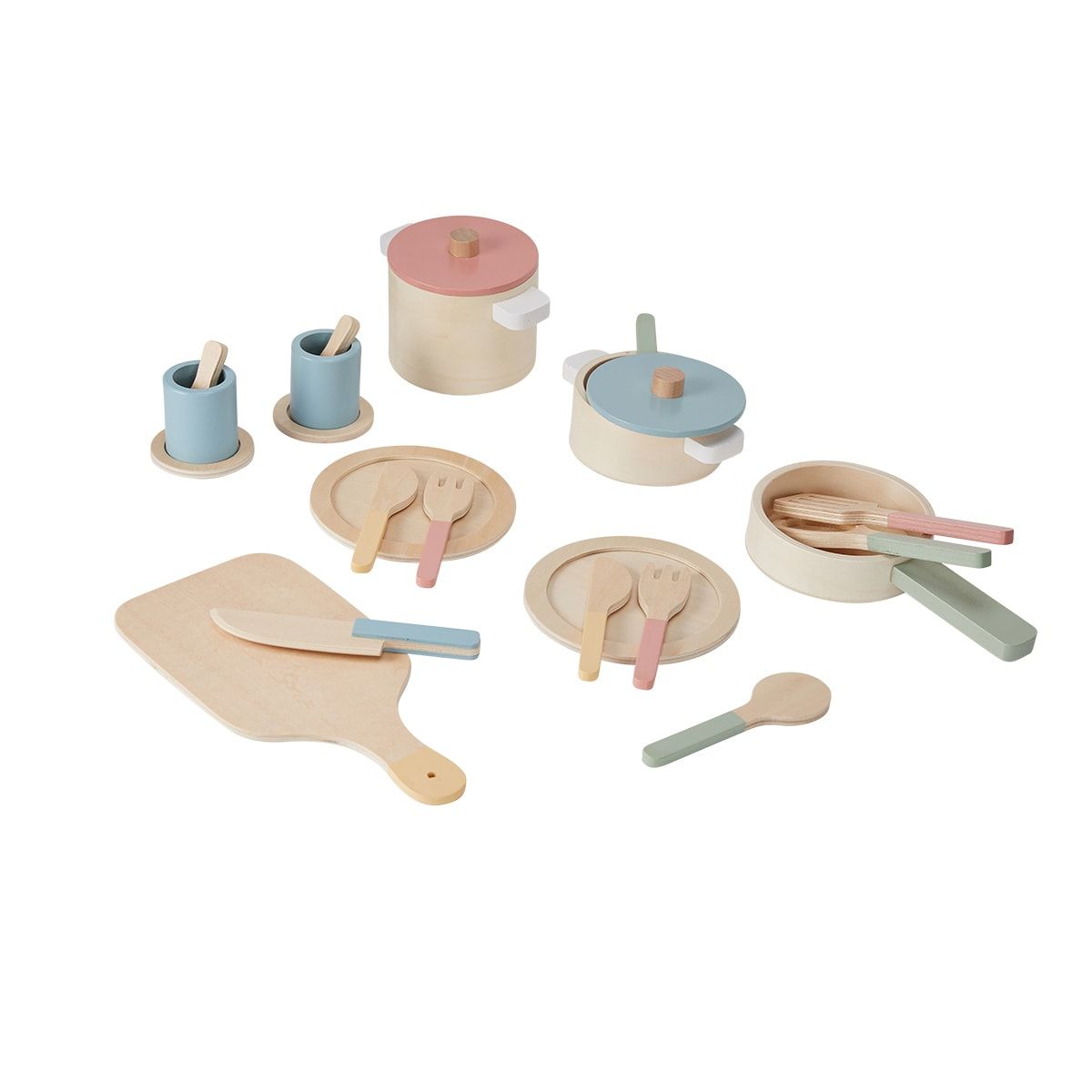Wooden Kitchen Accessories Set