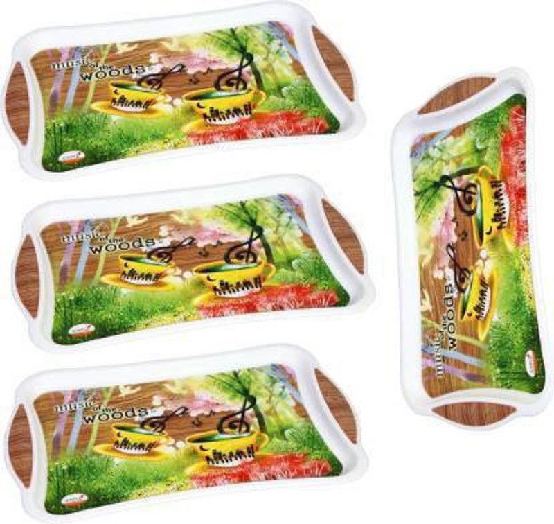 chapo Serving Tray (pack of-4) Tray  (Pack of 4)