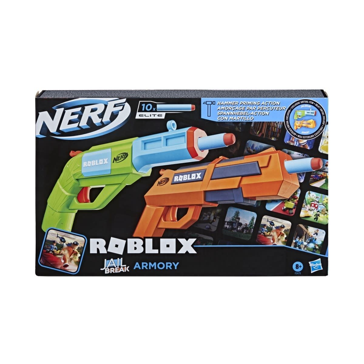 2 Pack Nerf Roblox Jailbreak Armory Blaster
