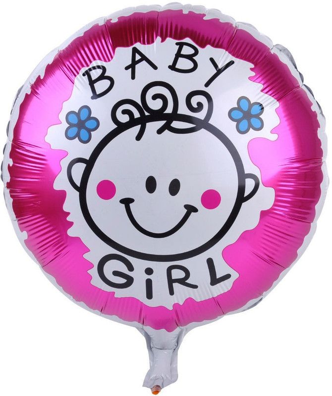 FUNCART Printed FB008-FUN Balloon  (Pink, Pack of 1)