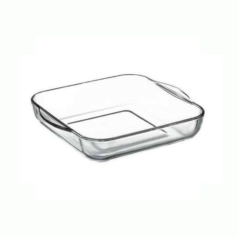 PASABAHCE Borcam Square 59034 Baking Dish  (Microwave Safe)