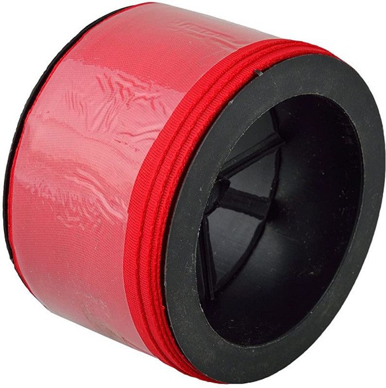 Shihen Girls Hair Ribbon for School Hair Styling Accessories Also Use for Gift Wrapping Red Nylon Ribbon  (Pack of 1)