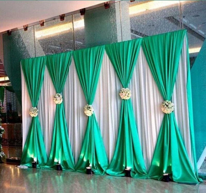 Ayushkacrafts Multicolor Back Drop Decorative Cloth Set for Event,Party, Annivesary & Birthday (12 feet length x 10 ft height).