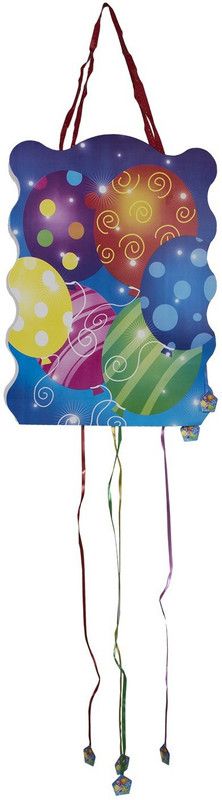 FUNCART Ballons Pull String Pinata (Khoi Bag) Pull String Pinata (Multicolor, Pack of 1) Pull String Pinata  (Multicolor, Pack of 1)