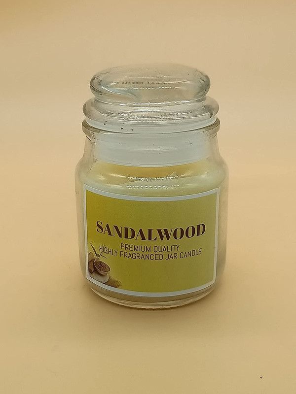 Twixxle VXI®-733-KM-Designer Cookie Jar Candles Sandalwood Soy Wax Candle  (Multicolor, Pack of 1)
